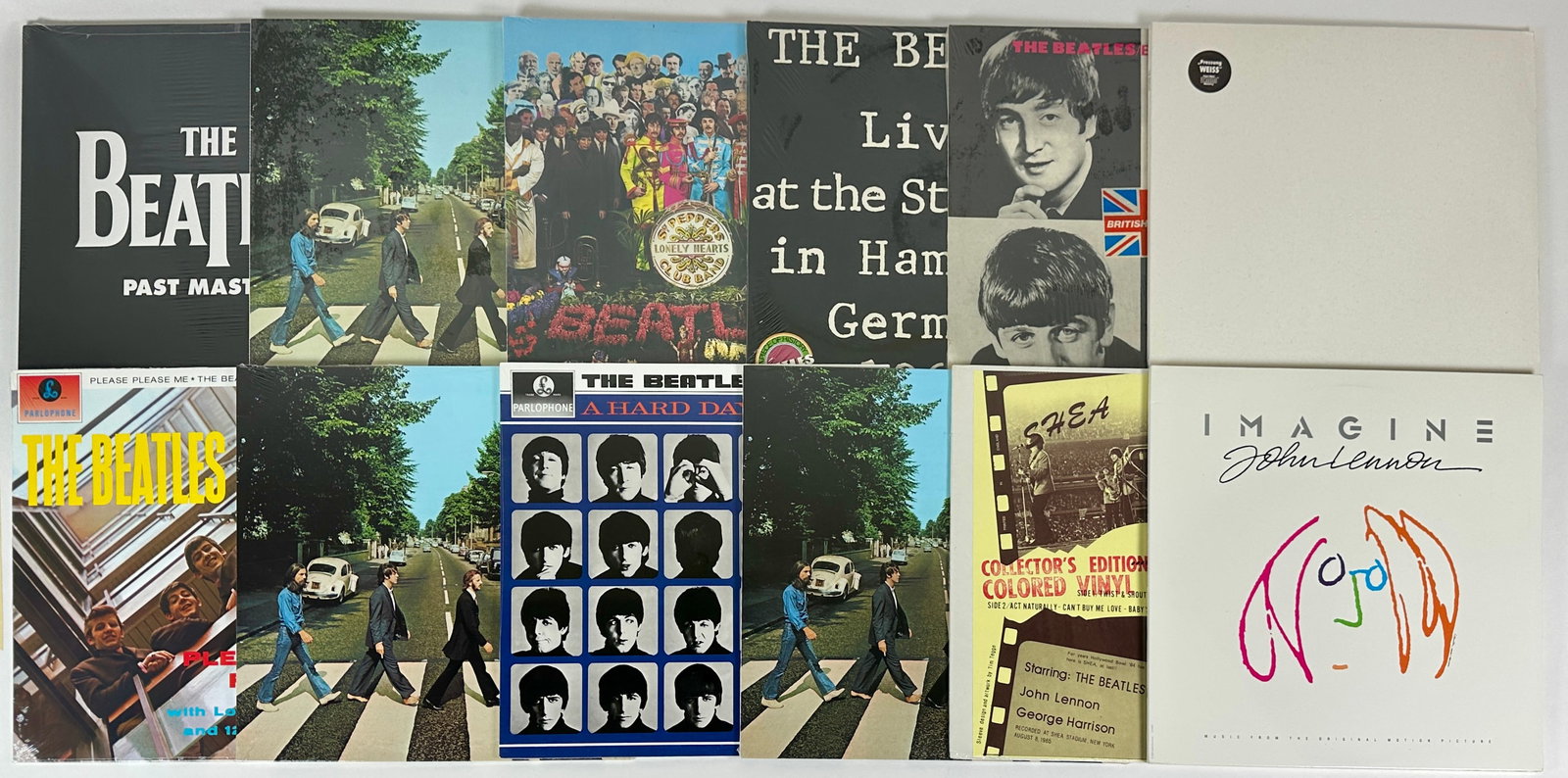 THE BEATLES - LP VINYL RECORD COLLECTION (1 of 2)