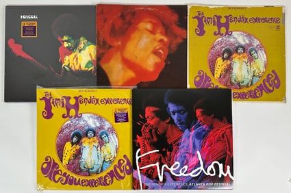 JIMI HENDRIX LP VINYL RECORD COLLECTION