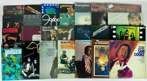 ROCK AND ROLL LP VINYL RECORD COLLECTION