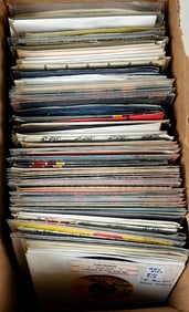 45 RPM VINYL RECORD COLLECTION - TOP 100