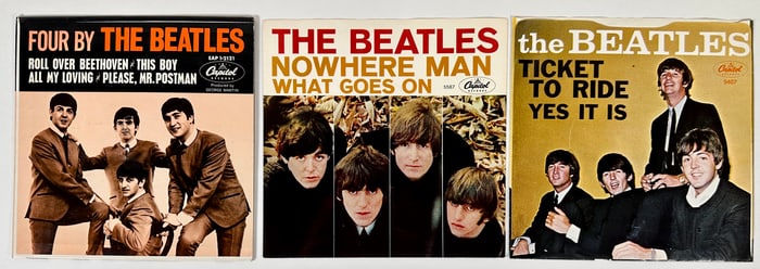 THE BEATLES - 45 RPM RECORD COLLECTION