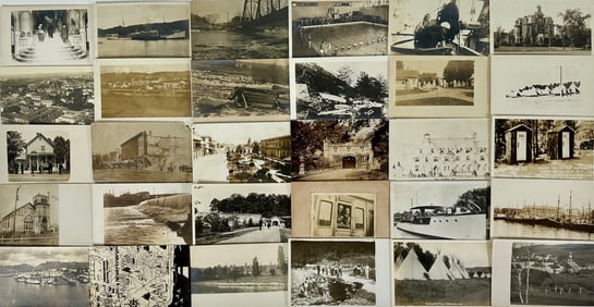 REAL PHOTO POSTCARD COLLECTION