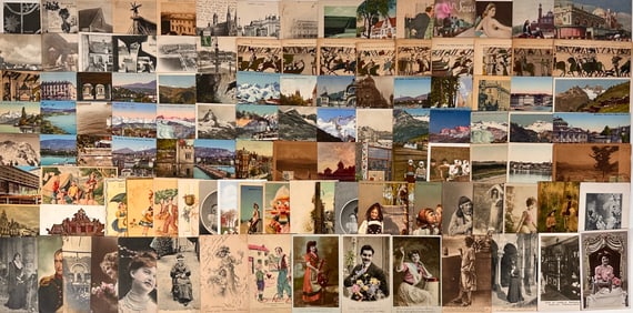 VINTAGE POSTCARD COLLECTION