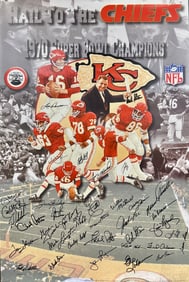 1970 KANSAS CITY CHIEFS SUPERBOWL CHAMPS