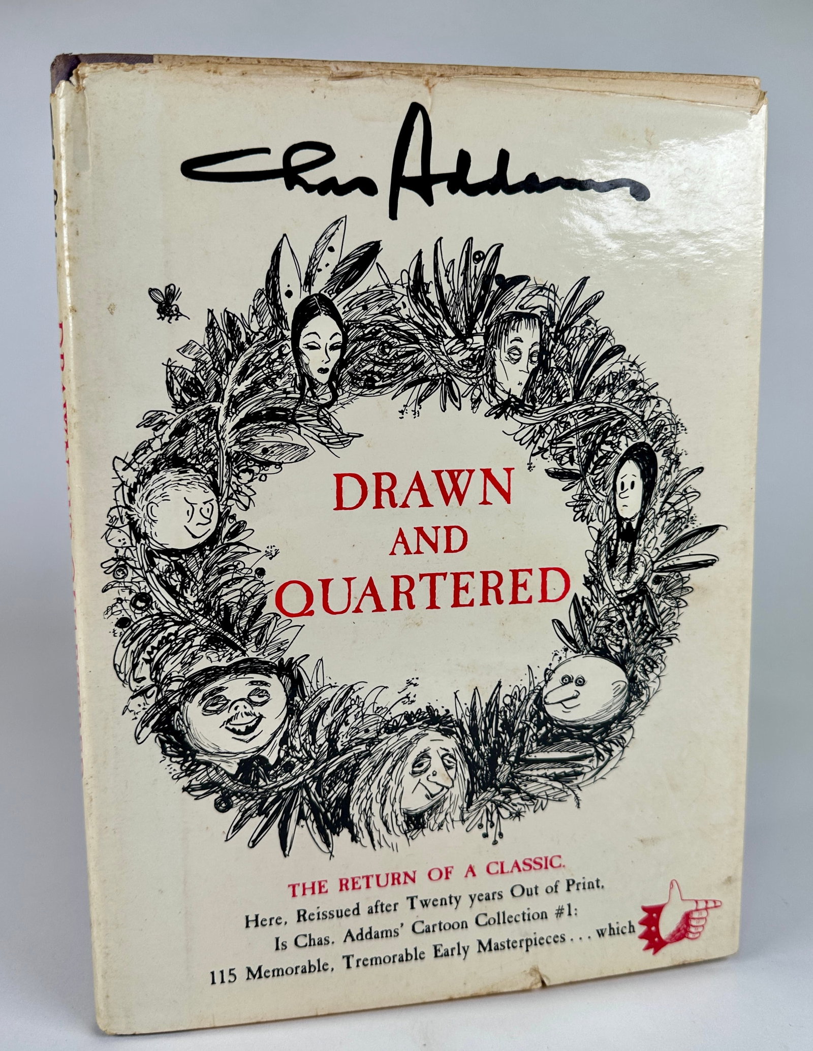 DRAWN AND QUARTERED - CHARLES ADDAMS - SIGNED (1 of 4)