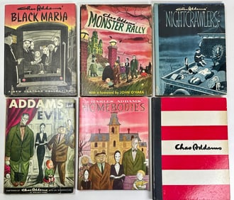 COLLECTION OF CHARLES ADDAMS BOOKS