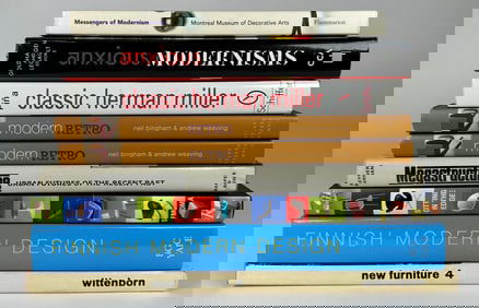 MID-CENTURY MODERN DESIGN BOOKS