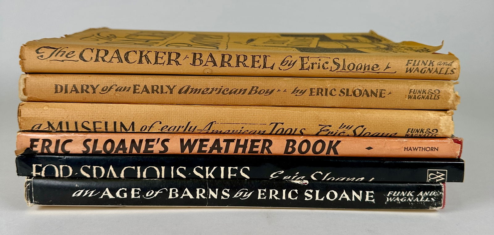 COLLECTION OF ERIC SLOANE BOOKS (1 of 1)