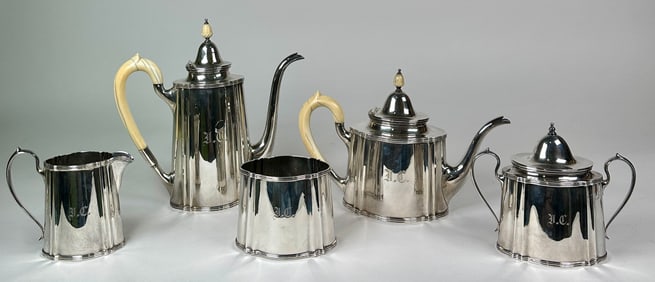 STERLING SILVER TEA SET