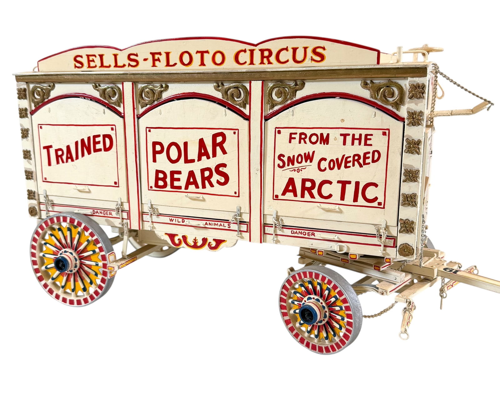 BACKSTEIN - SELLS-FLOTO CIRCUS WAGON MODEL (1 of 6)