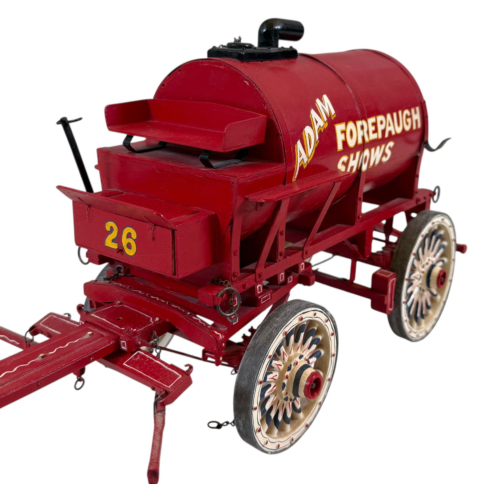 BACKSTEIN - FOREPAUGH SHOWS CIRCUS WAGON MODEL - 3