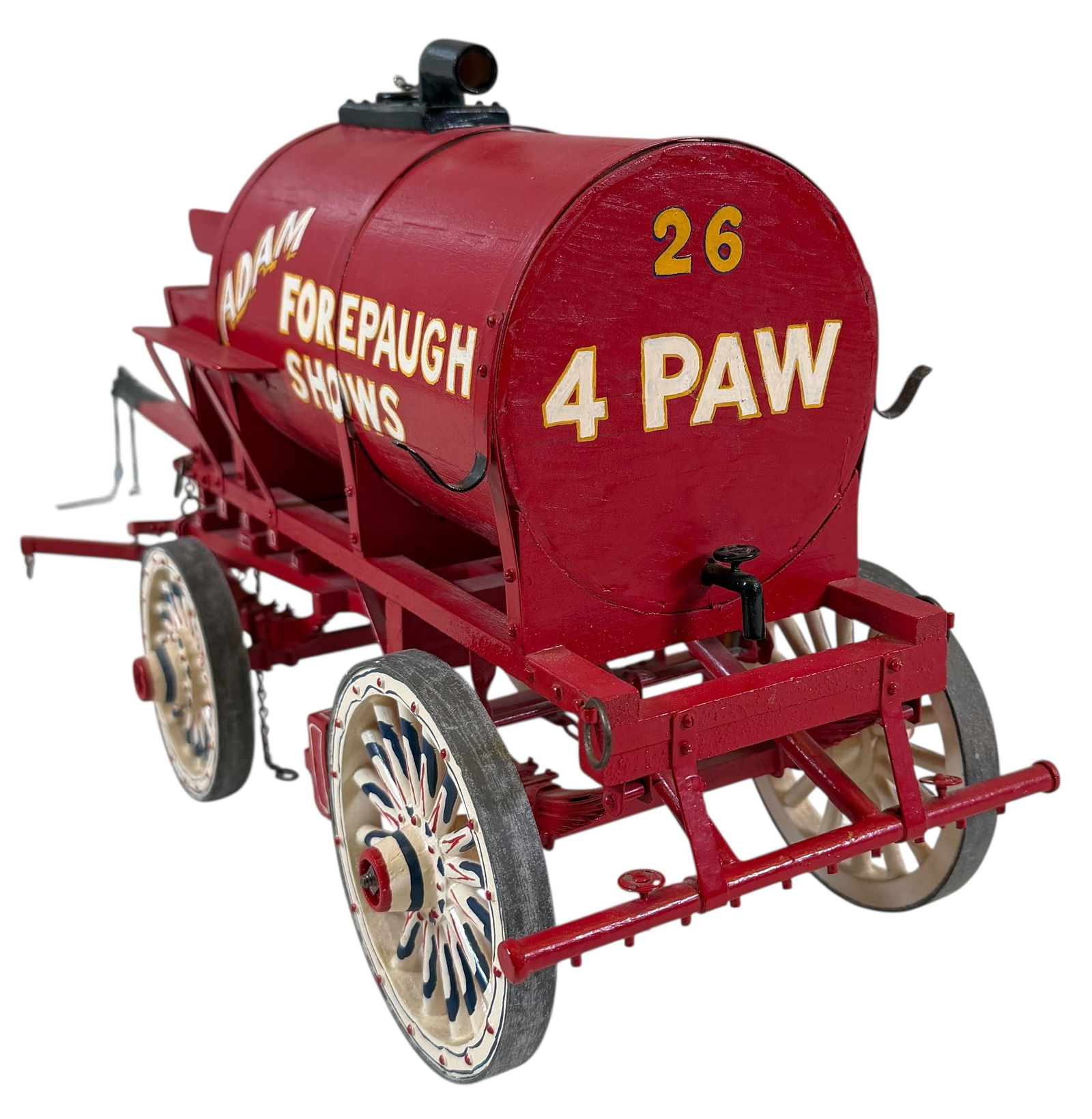 BACKSTEIN - FOREPAUGH SHOWS CIRCUS WAGON MODEL - 4