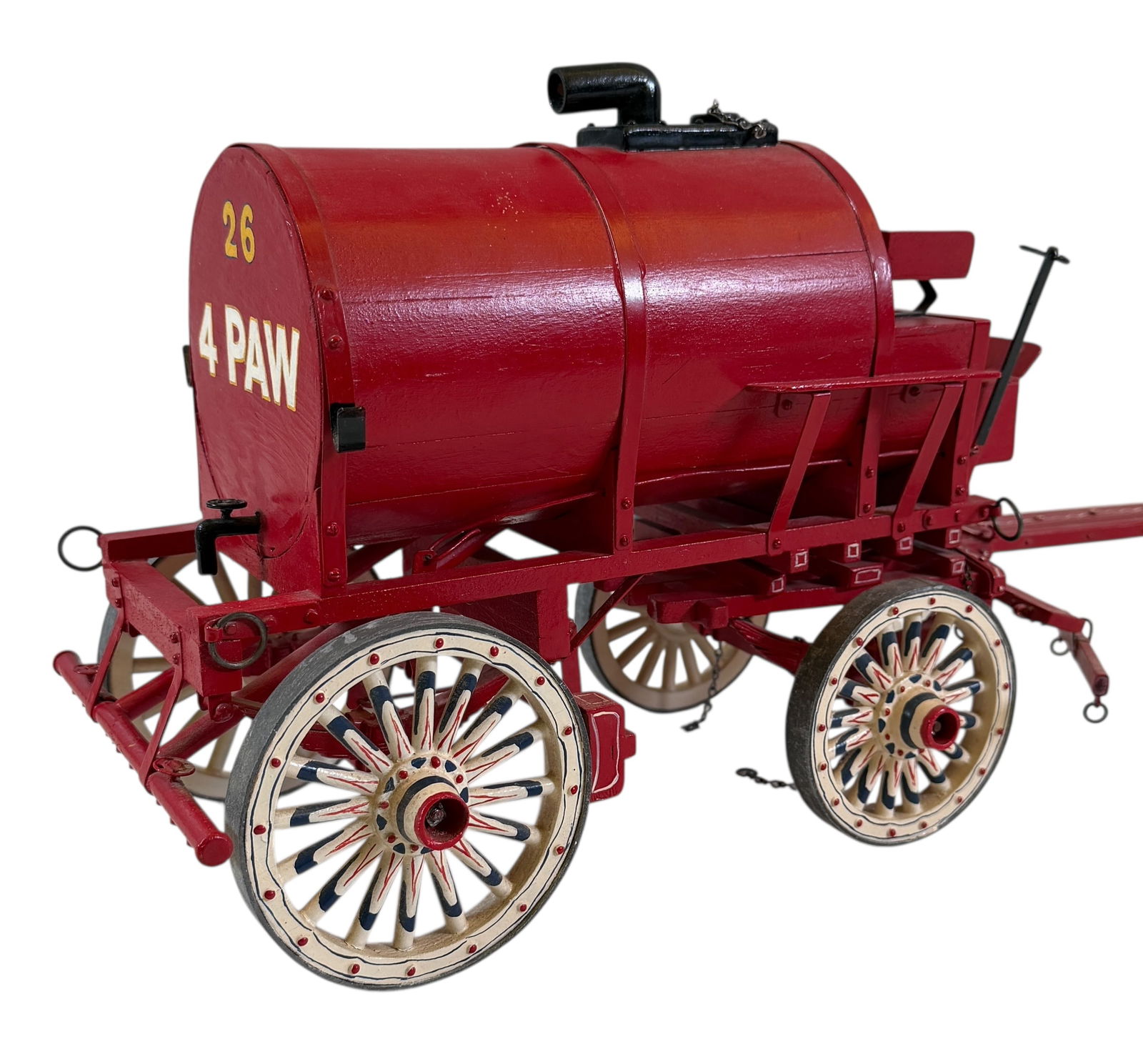 BACKSTEIN - FOREPAUGH SHOWS CIRCUS WAGON MODEL - 5