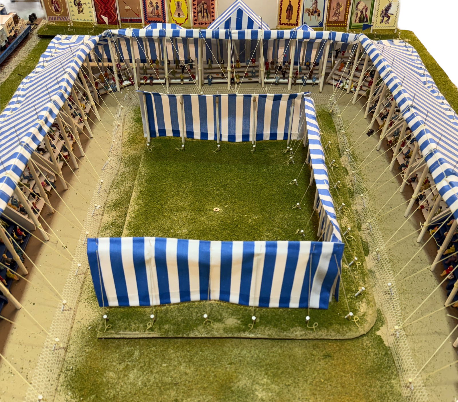 TIM MCCOY CIRCUS MODEL DIORAMA - 2