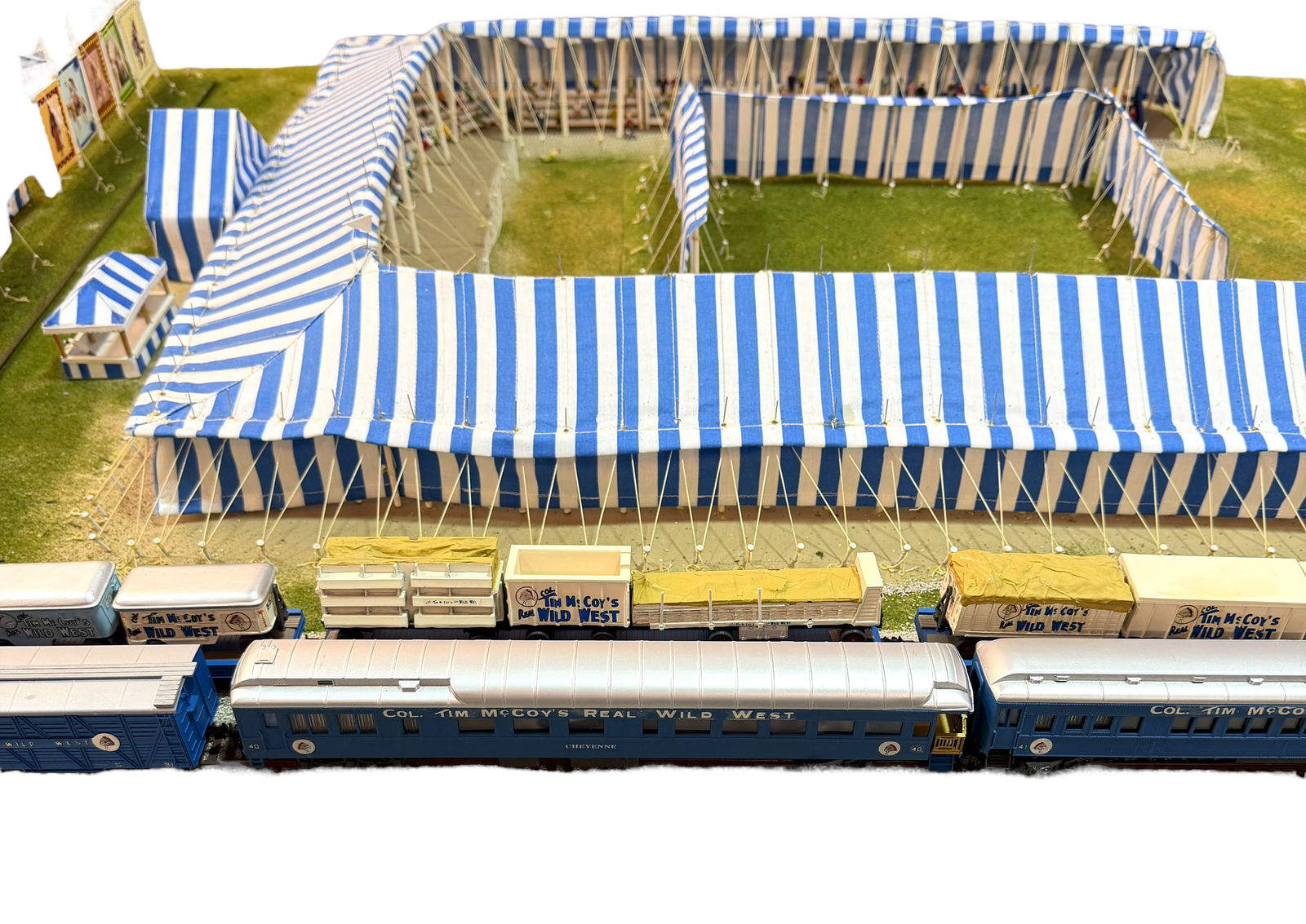 TIM MCCOY CIRCUS MODEL DIORAMA - 5