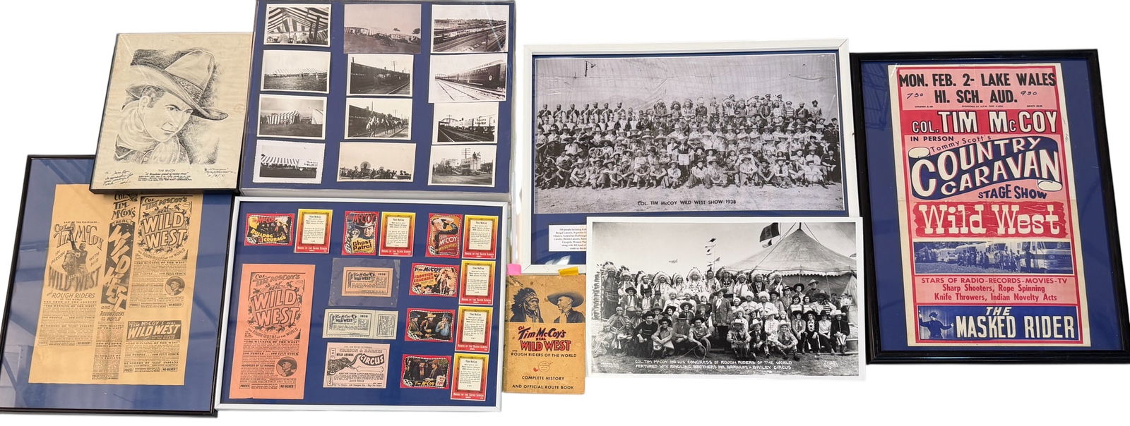 TIM MCCOY CIRCUS MODEL DIORAMA - 7