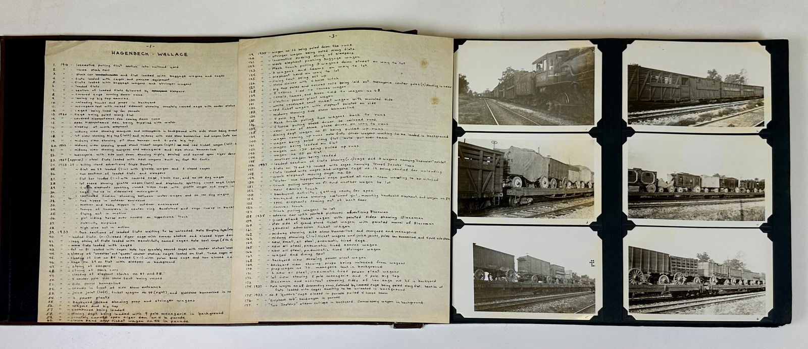 RICHARD REYNOLDS HISTORICAL CIRCUS PHOTO ALBUM (1 of 7)