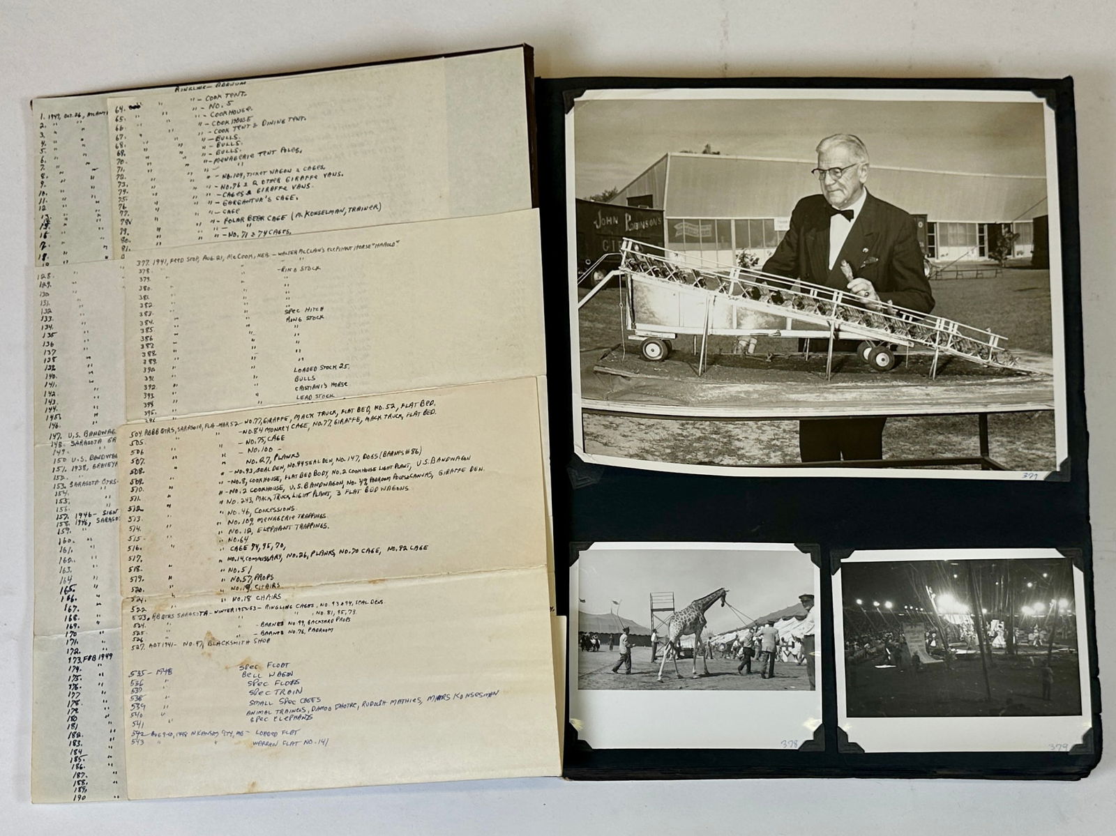 JOSEPH BRADBURY - CIRCUS PHOTOGRAPH ARCHIVE (1 of 7)