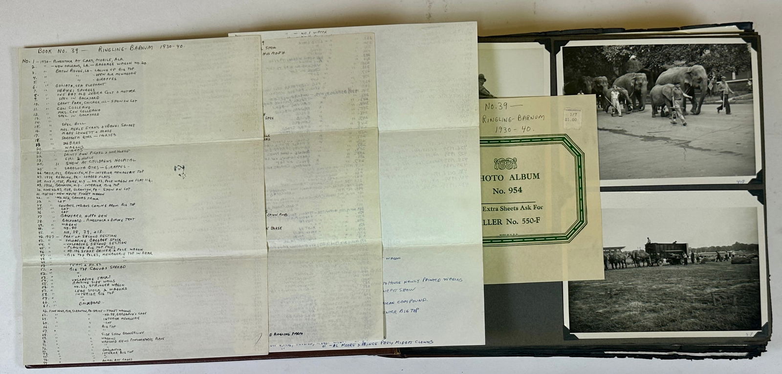 JOSEPH BRADBURY - CIRCUS PHOTOGRAPH ARCHIVE (1 of 7)