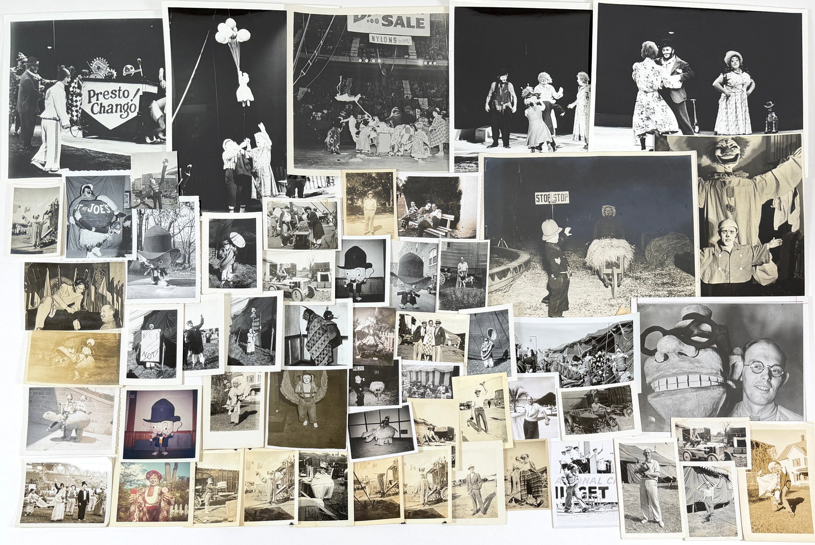 JERRY BANGS - CIRCUS PHOTOGRAPH COLLECTION (1 of 4)