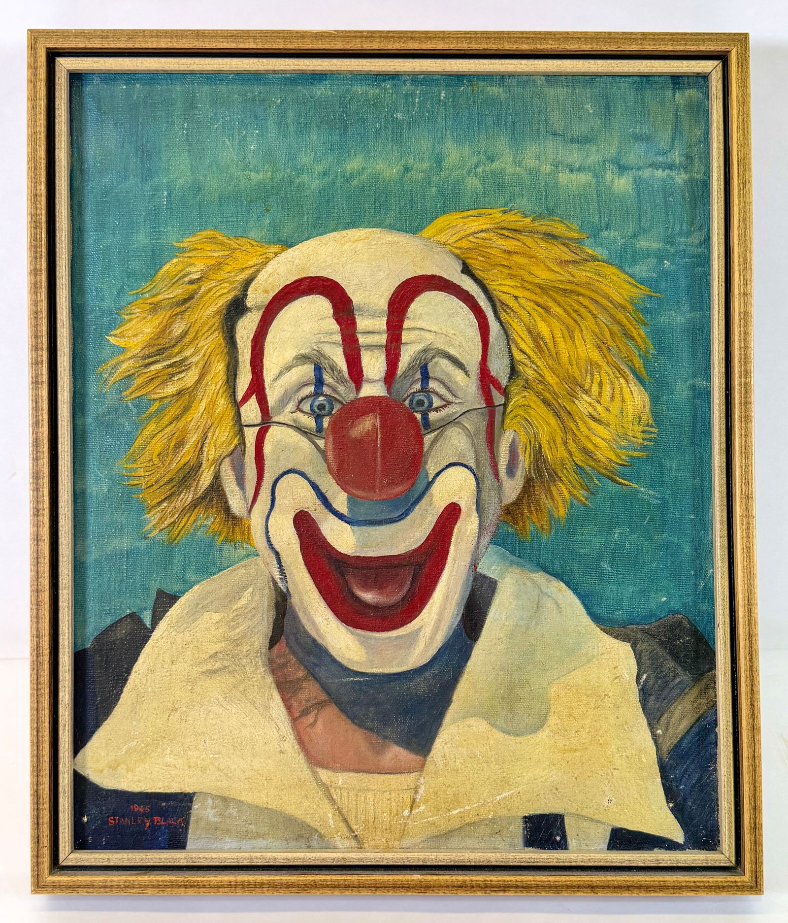 VINTAGE PAINTING OF LOU JACOBS - STANLEY BLACK (1 of 2)