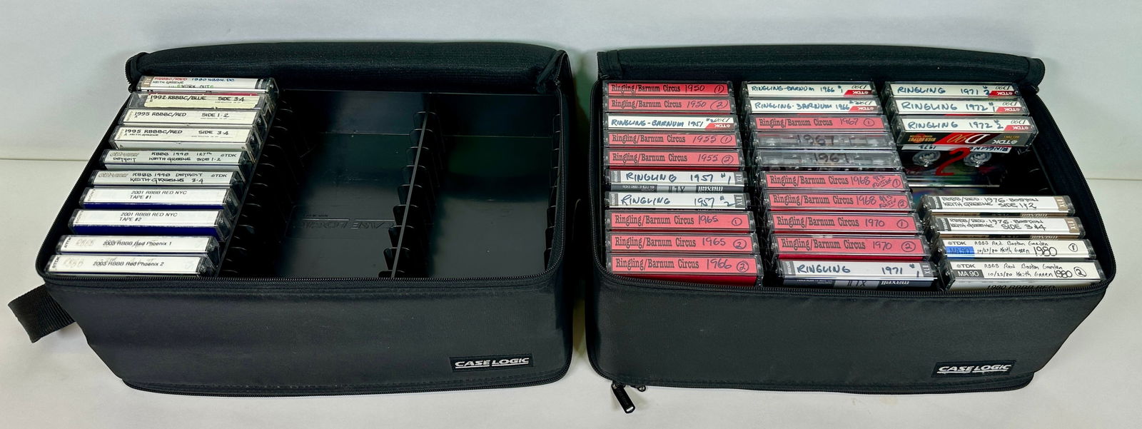 COLLECTION OF CIRCUS - RINGLING AUDIO CASSETTES (1 of 15)