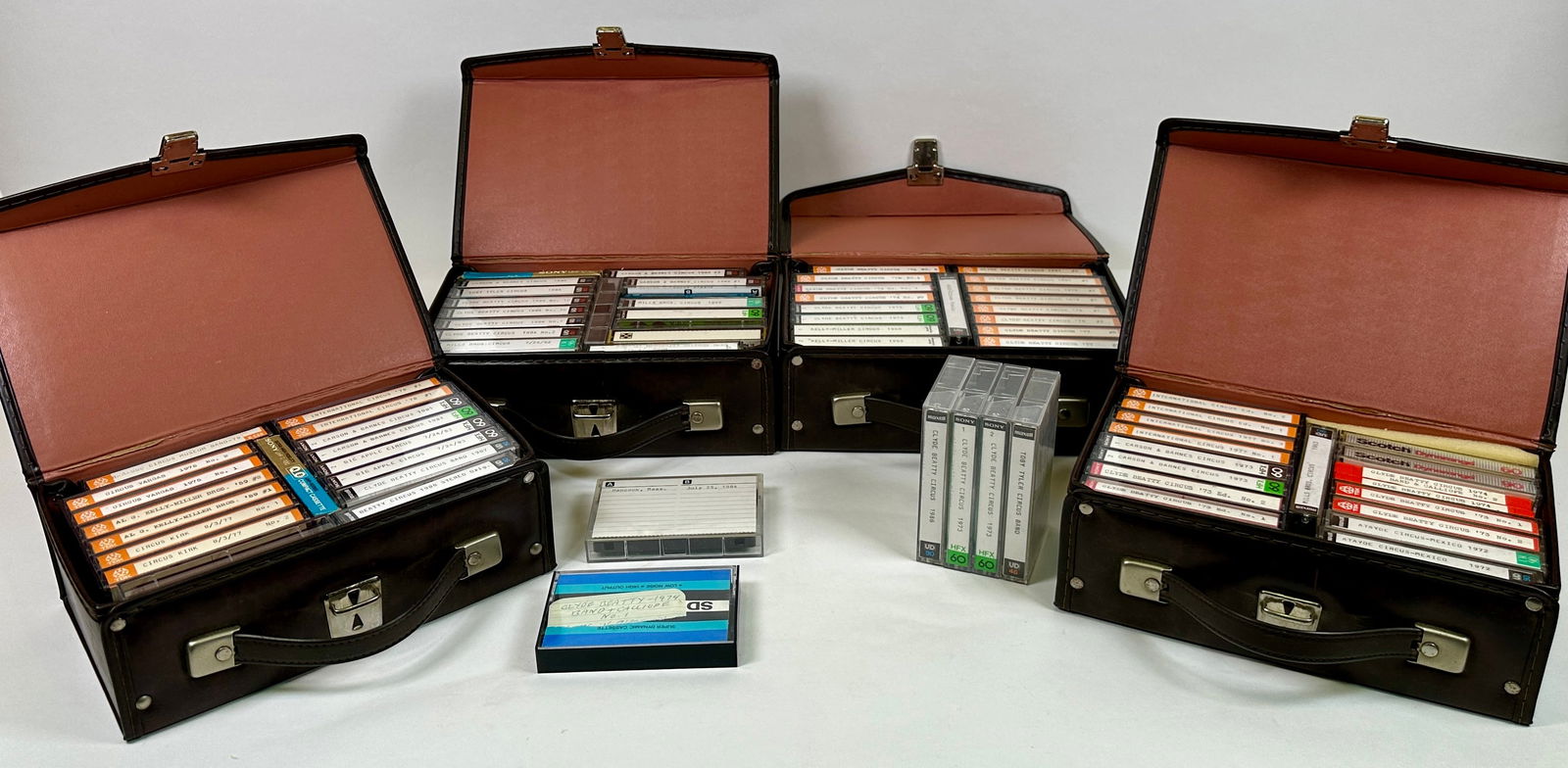 JOHN DEAN CIRCUS AUDIO CASSETTE RECORDING COLLECTION (1 of 9)