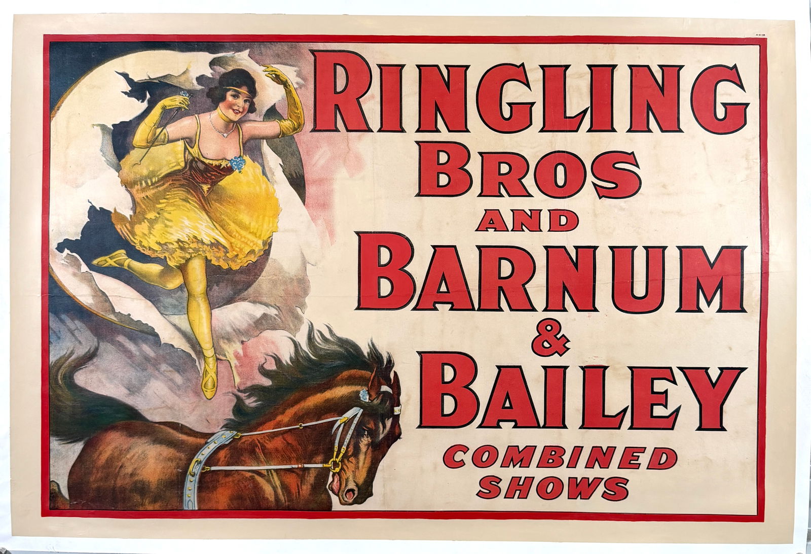 RINGLING BROS. BARNUM AND BAILEY CIRCUS POSTER (1 of 1)