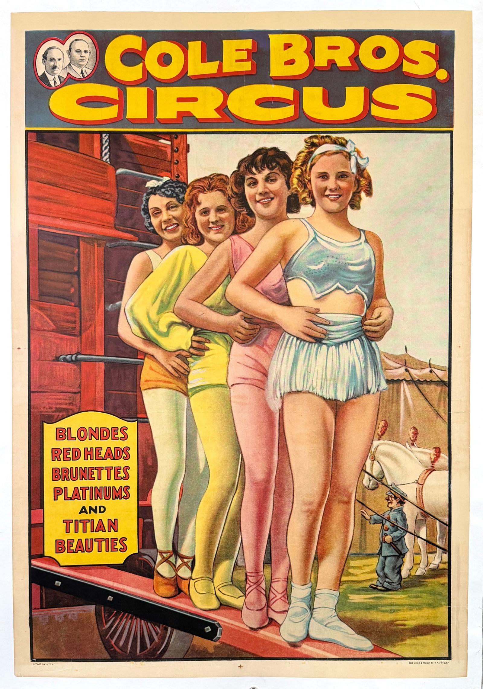 COLE BROS. CIRCUS POSTER (1 of 1)