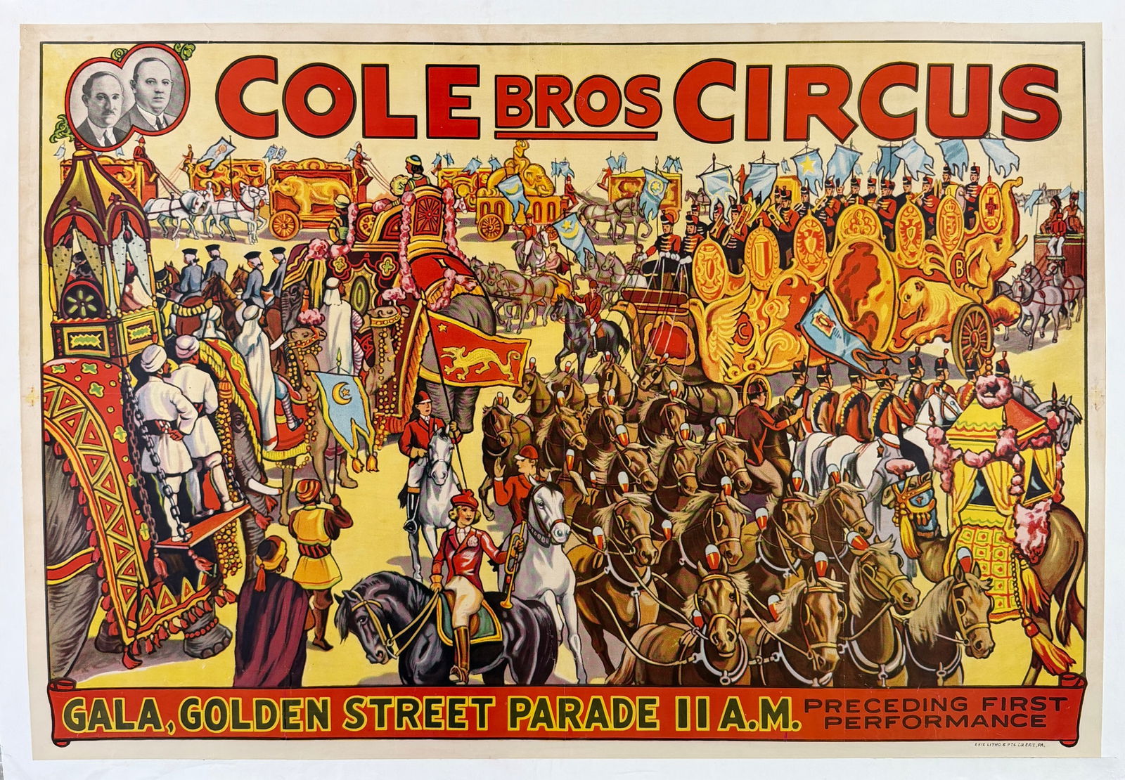 COLE BROS. CIRCUS POSTER (1 of 1)