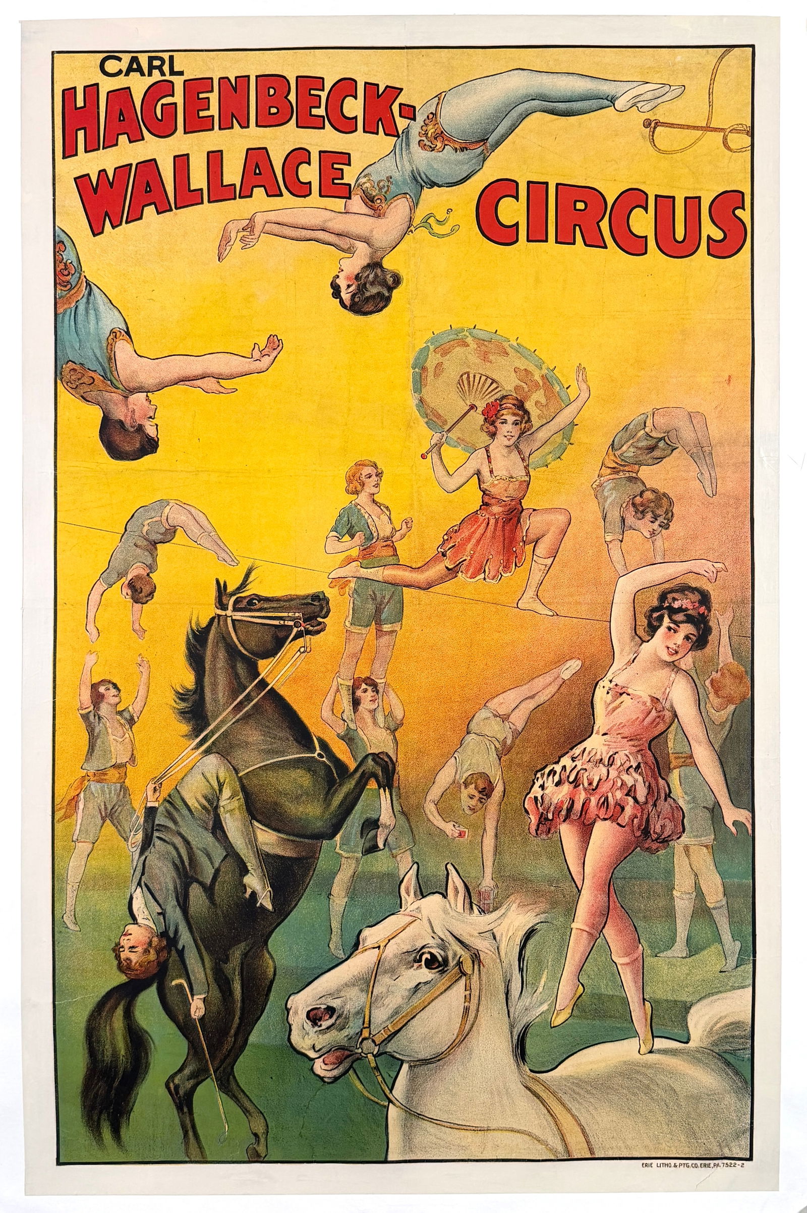 CARL HAGENBECK - WALLACE CIRCUS POSTER (1 of 1)