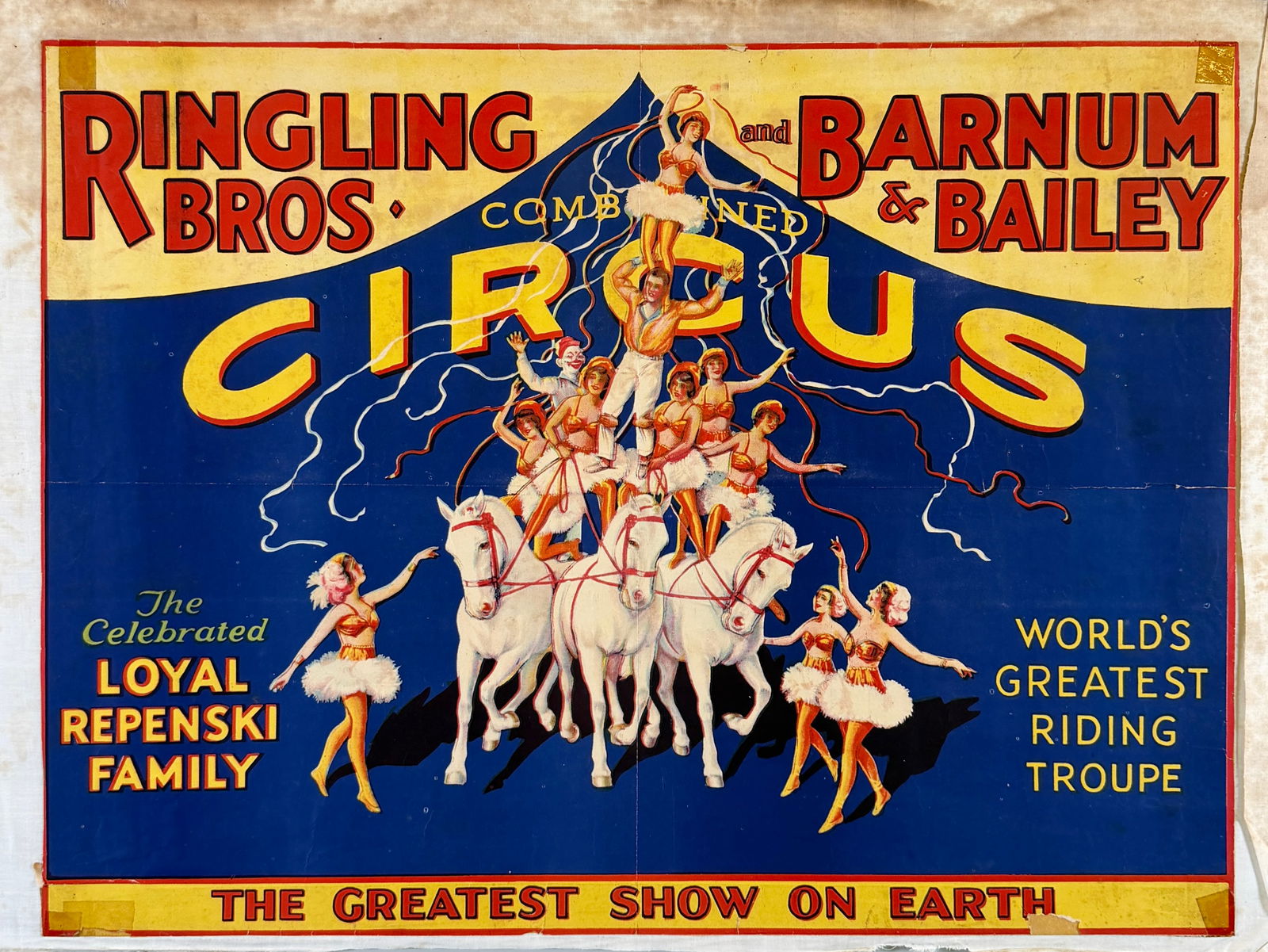 RINGLING BROS. AND BARNUM & BAILEY CIRCUS POSTER (1 of 1)