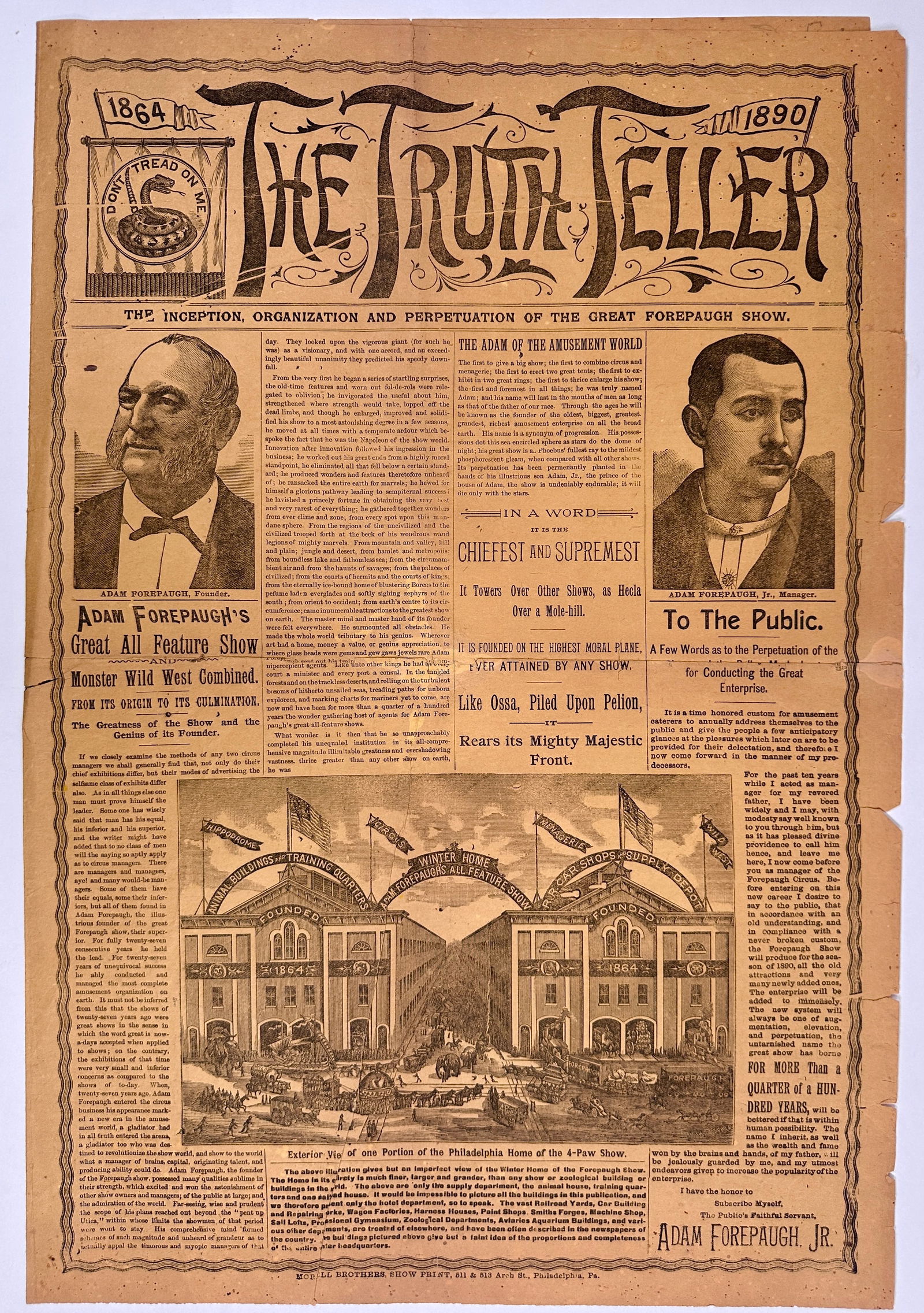 FOREPAUGH'S - THE TRUTH TELLER COURIER (1 of 3)