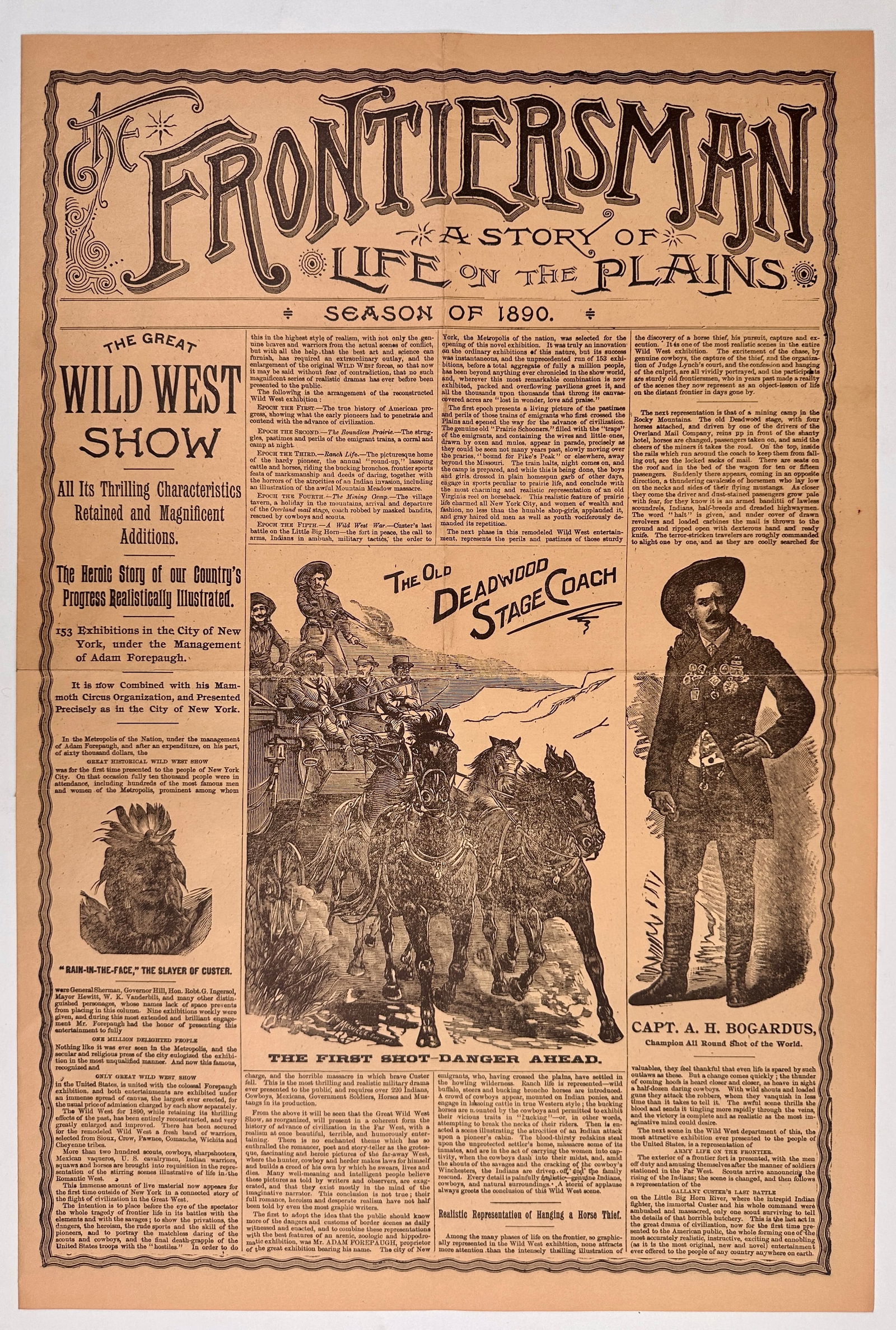 THE FRONTIERSMAN - A STORY OF LIFE ON THE PLAINS (1 of 2)