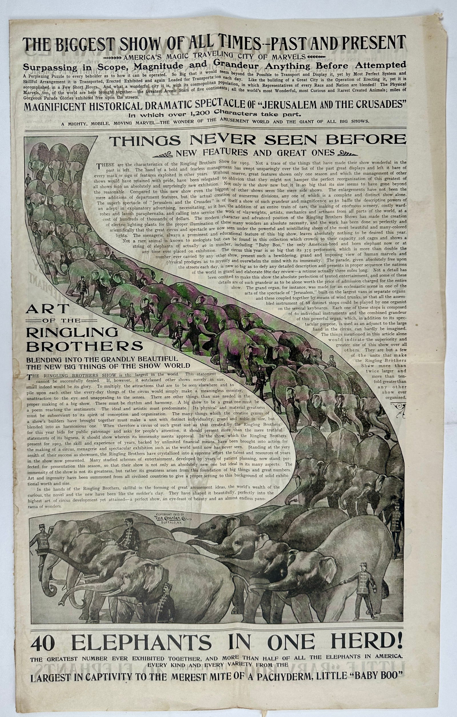 RINGLING BROTHERS CIRCUS - JERUSALEM COURIER (1 of 3)