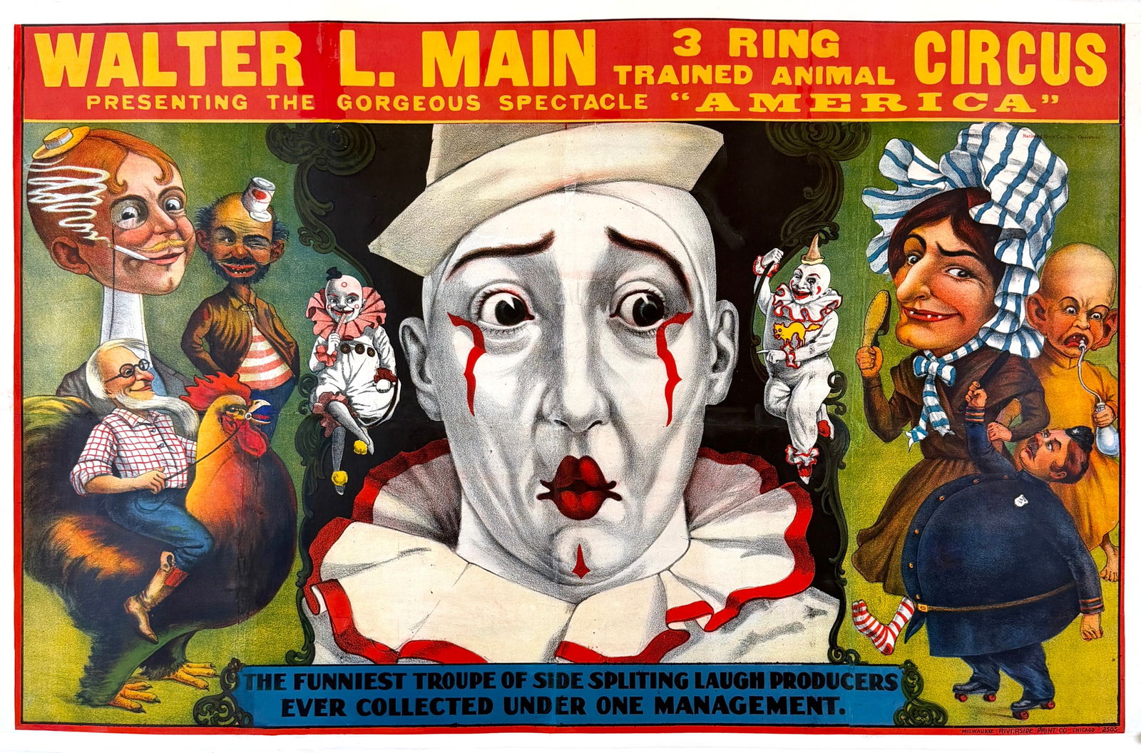 WALTER L. MAIN CIRCUS POSTER (1 of 1)