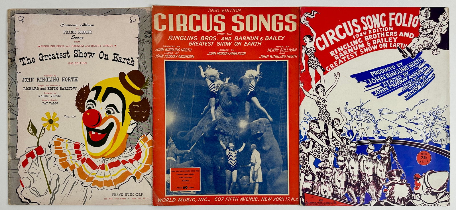 RINGLING BROS. BARNUM BAILEY CIRCUS SONGSTERS (1 of 2)