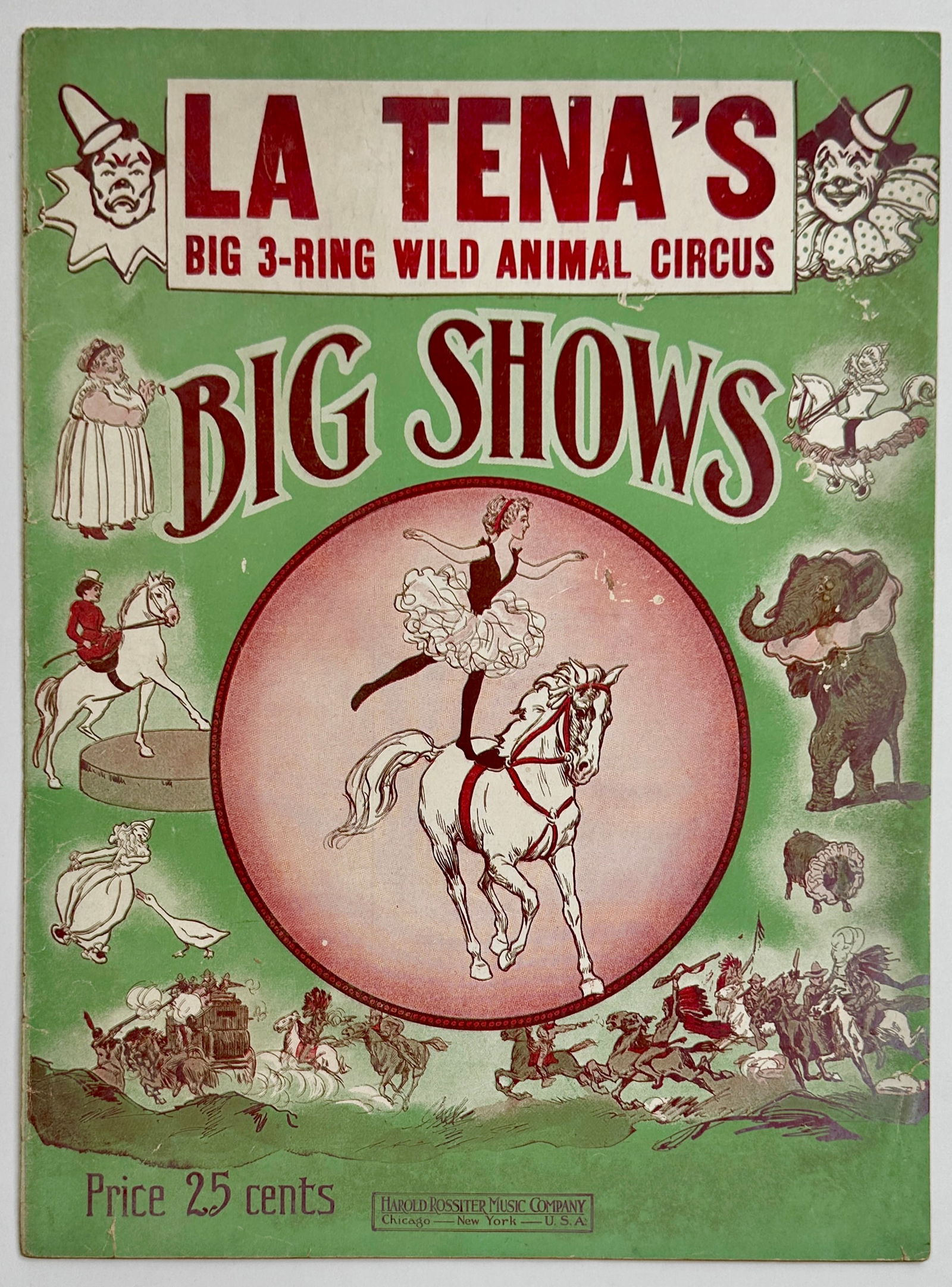 LA TENA'S BIG SHOWS SONGSTER (1 of 2)