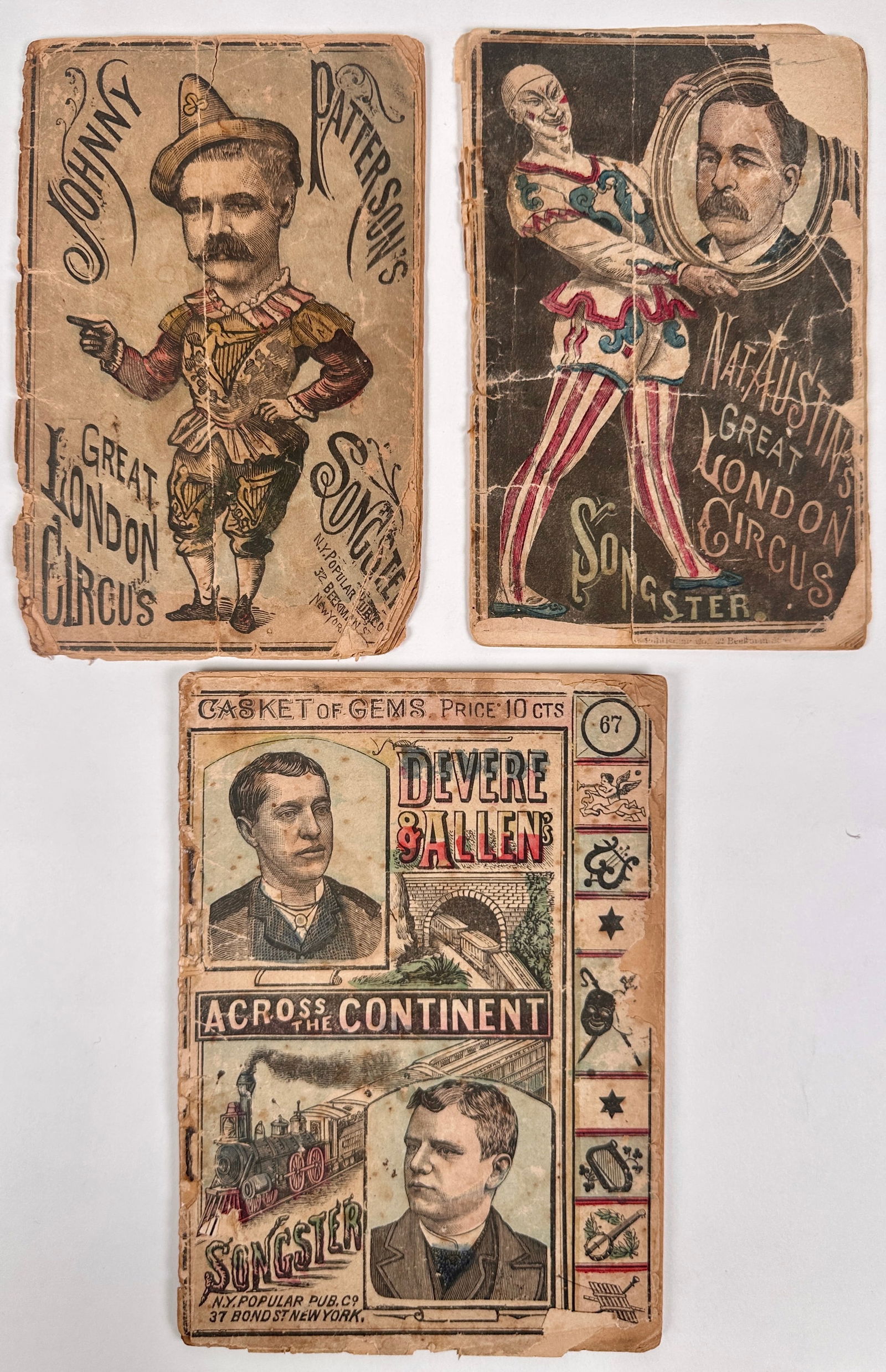 ANTIQUE CIRCUS SONGSTERS (1 of 2)