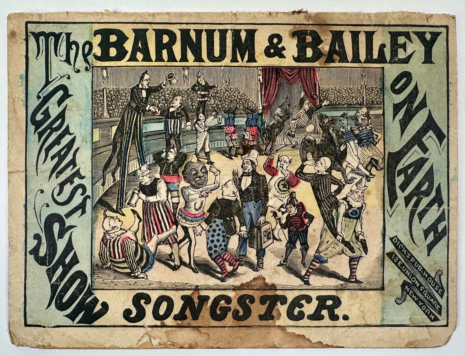 BARNUM AND BAILEY CIRCUS SONGSTER (1 of 2)