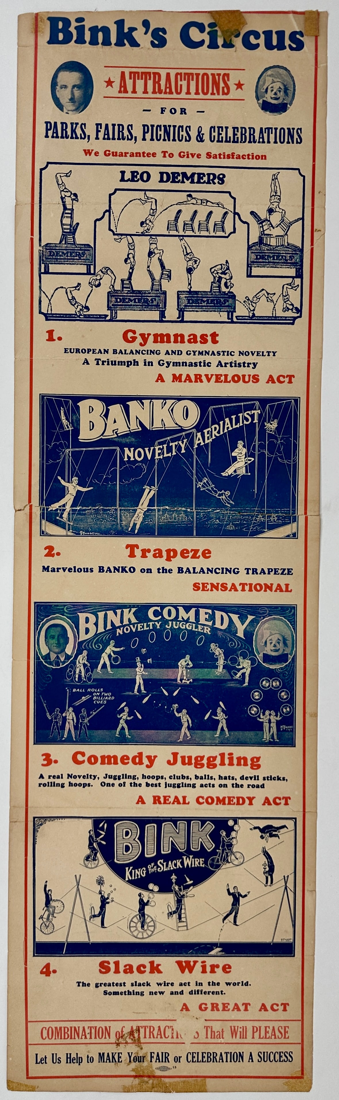 BINKS CIRCUS BROADSIDE (1 of 1)