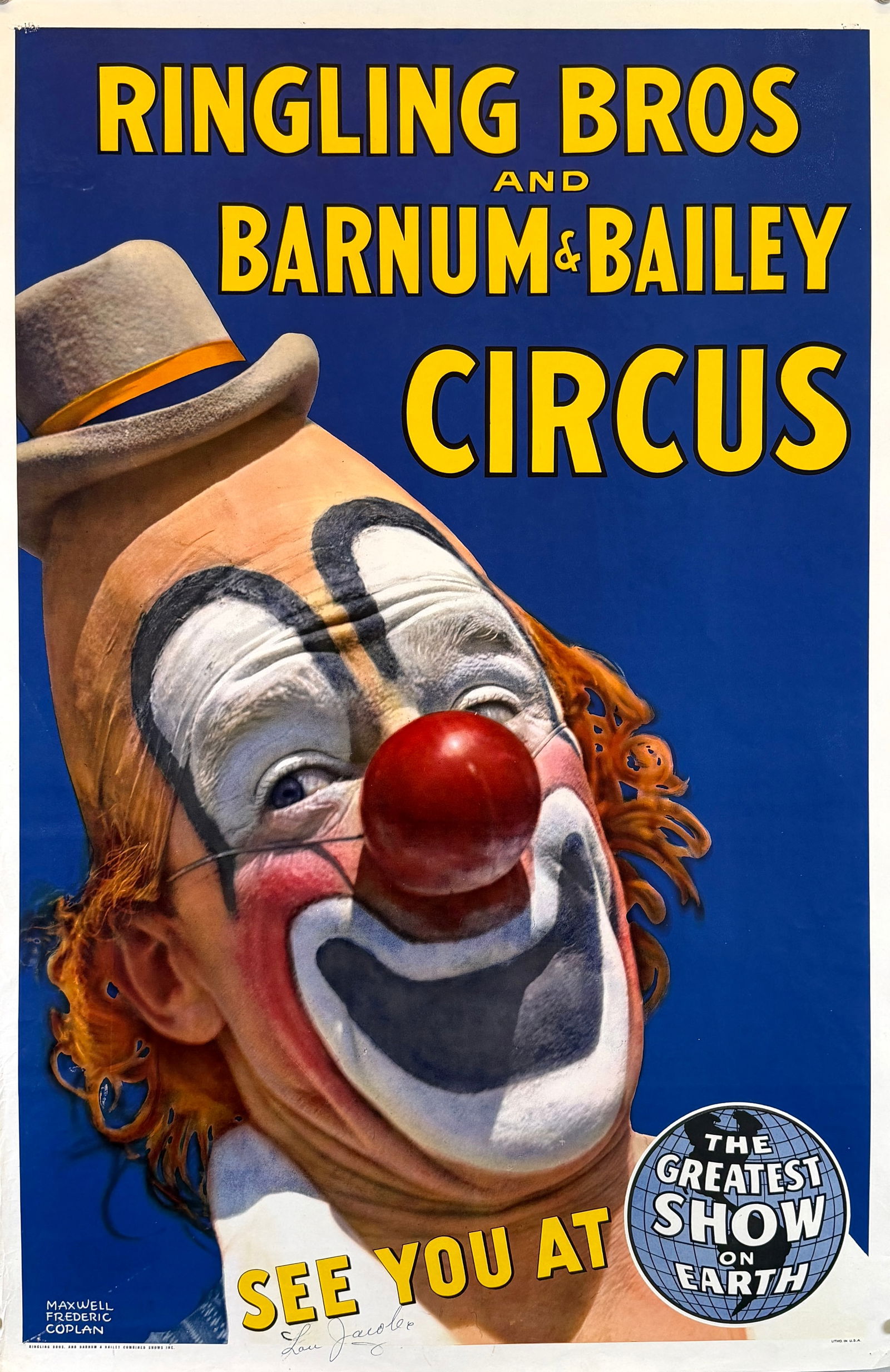 RINGLING BROS. AND BARNUM & BAILEY CIRCUS POSTER (1 of 2)
