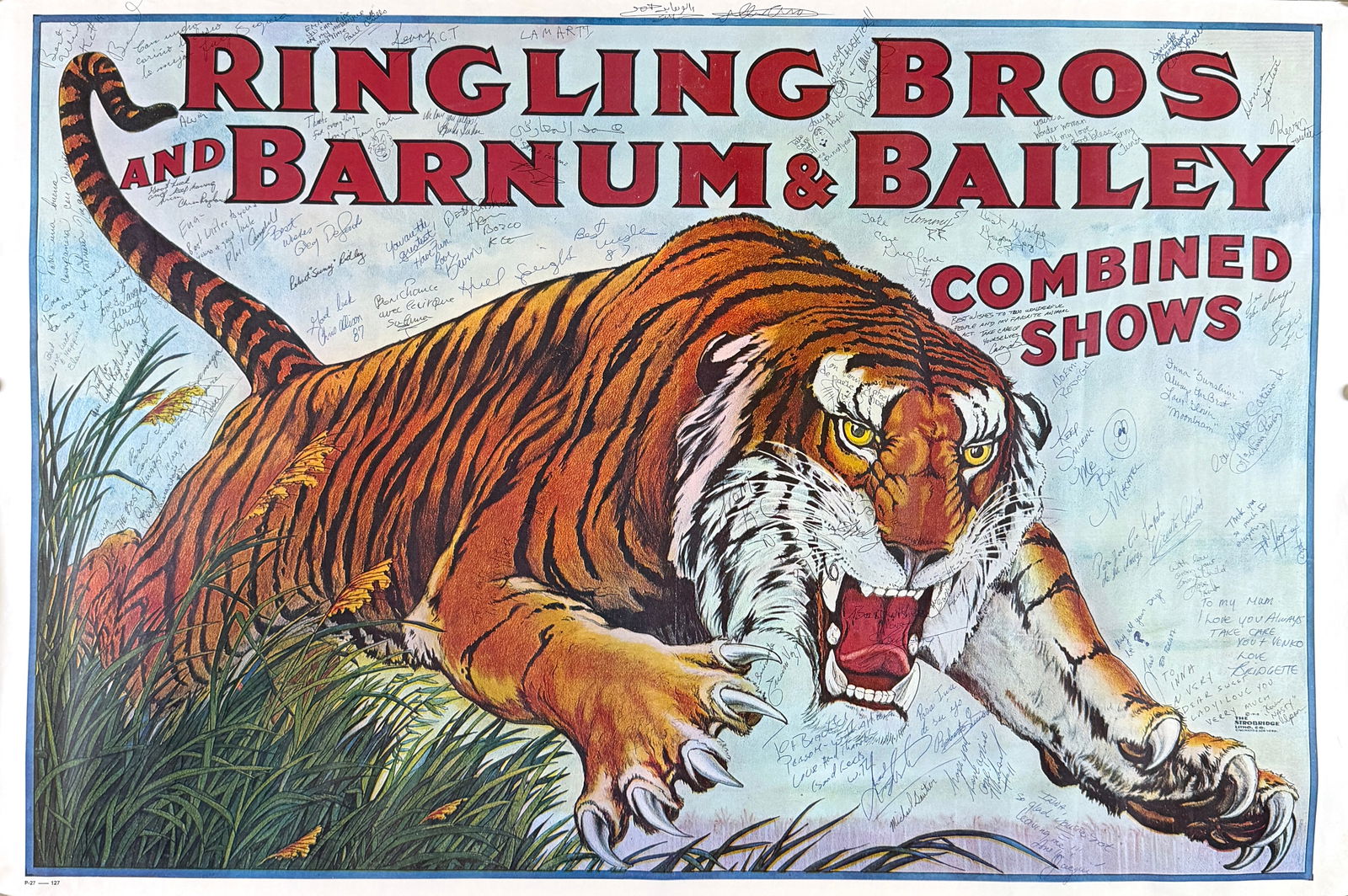 RINGLING BROS. AND BARNUM & BAILEY CIRCUS POSTER (1 of 3)