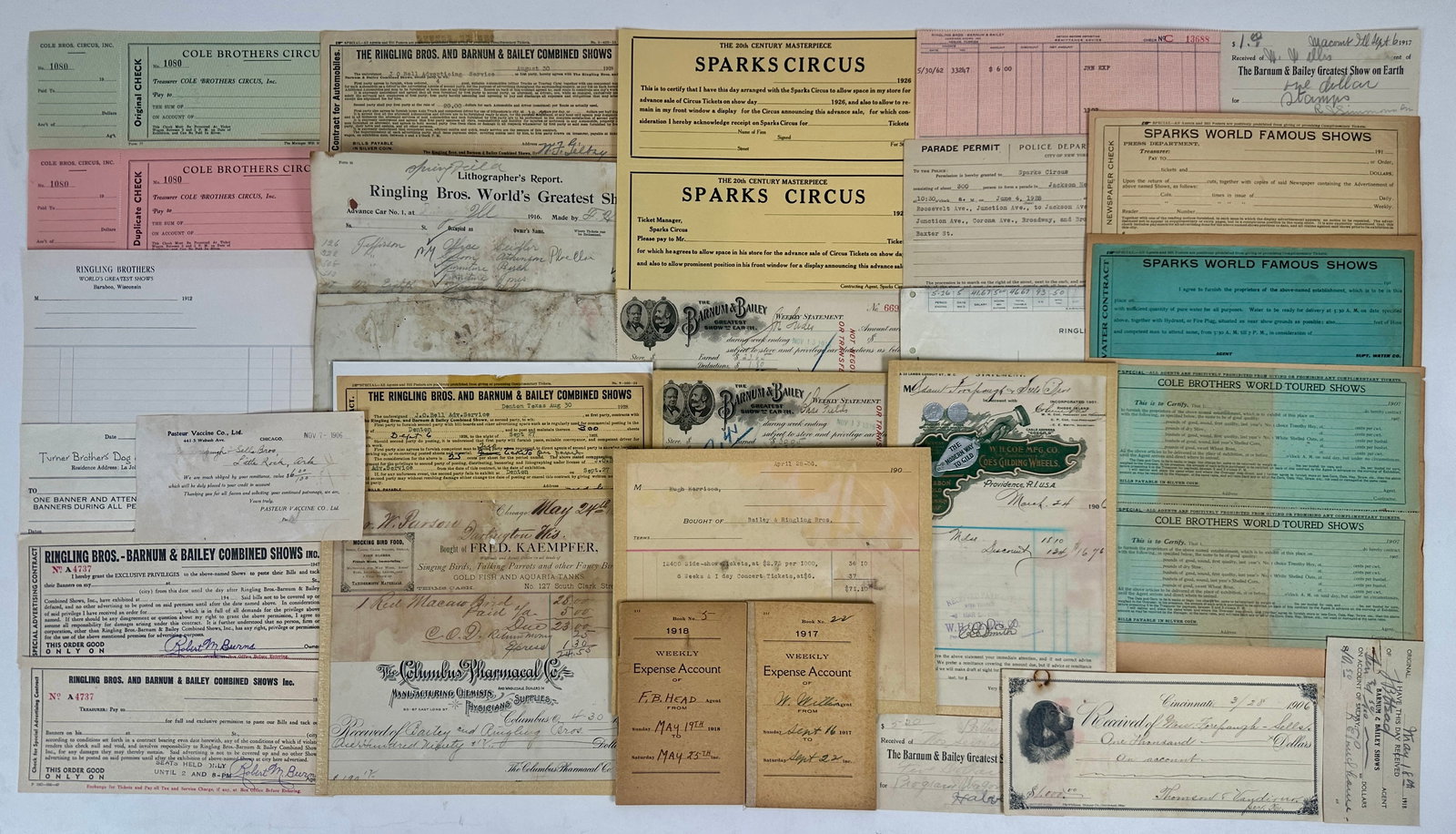 VINTAGE CIRCUS EPHEMERA (1 of 5)