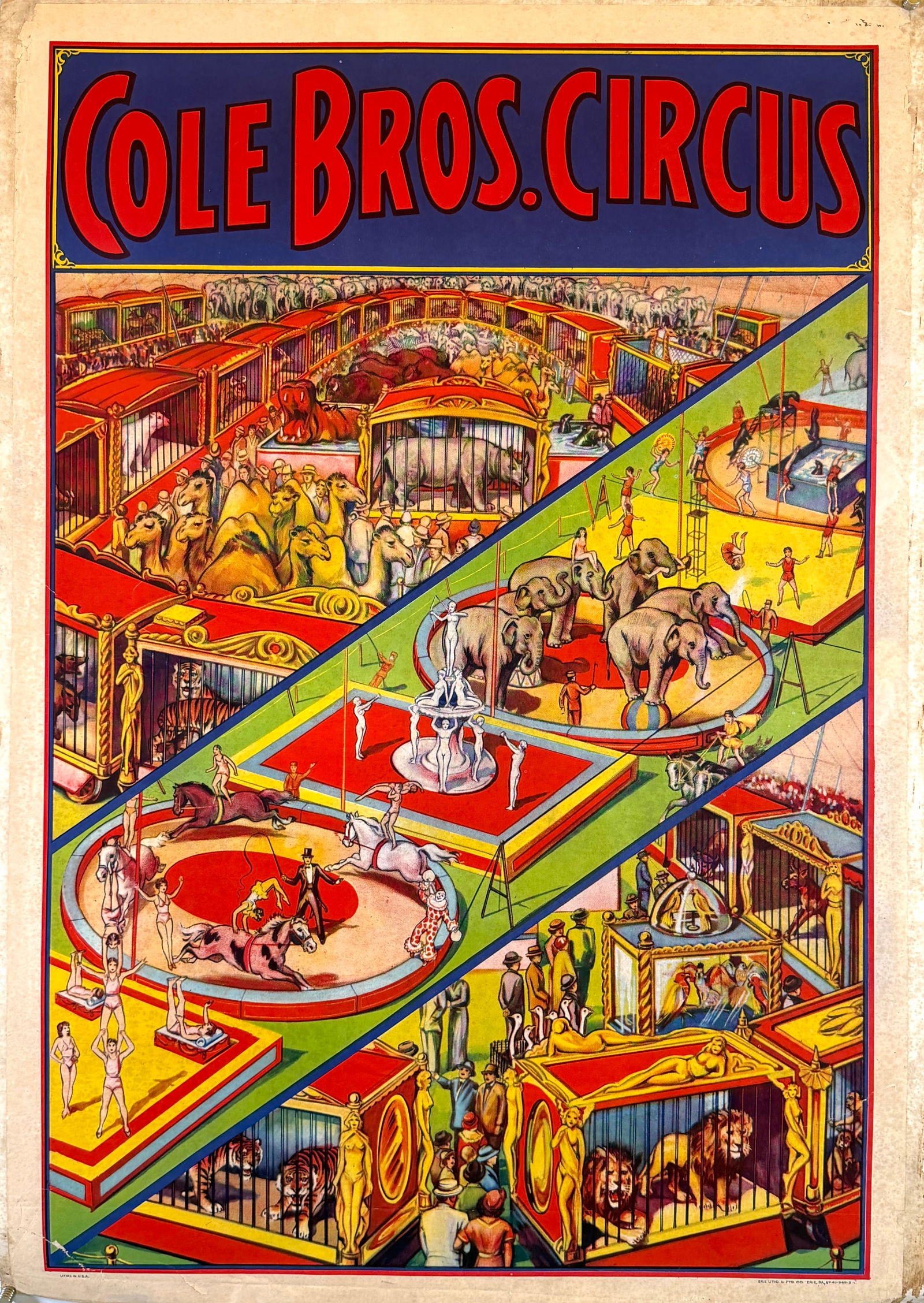 COLE BROS. CIRCUS POSTER (1 of 1)