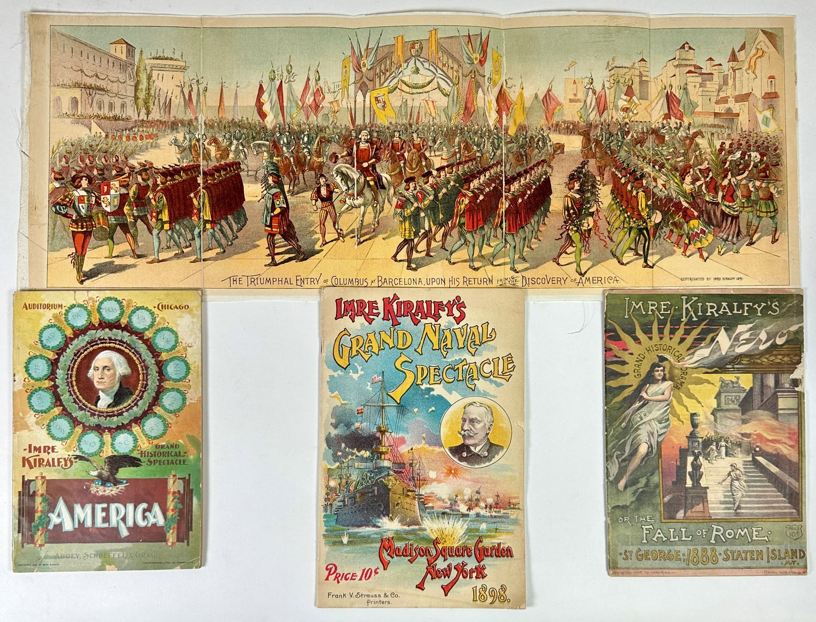 IMRE KIRALFY THEATRICAL PRODUCTION BOOKLETS (1 of 3)