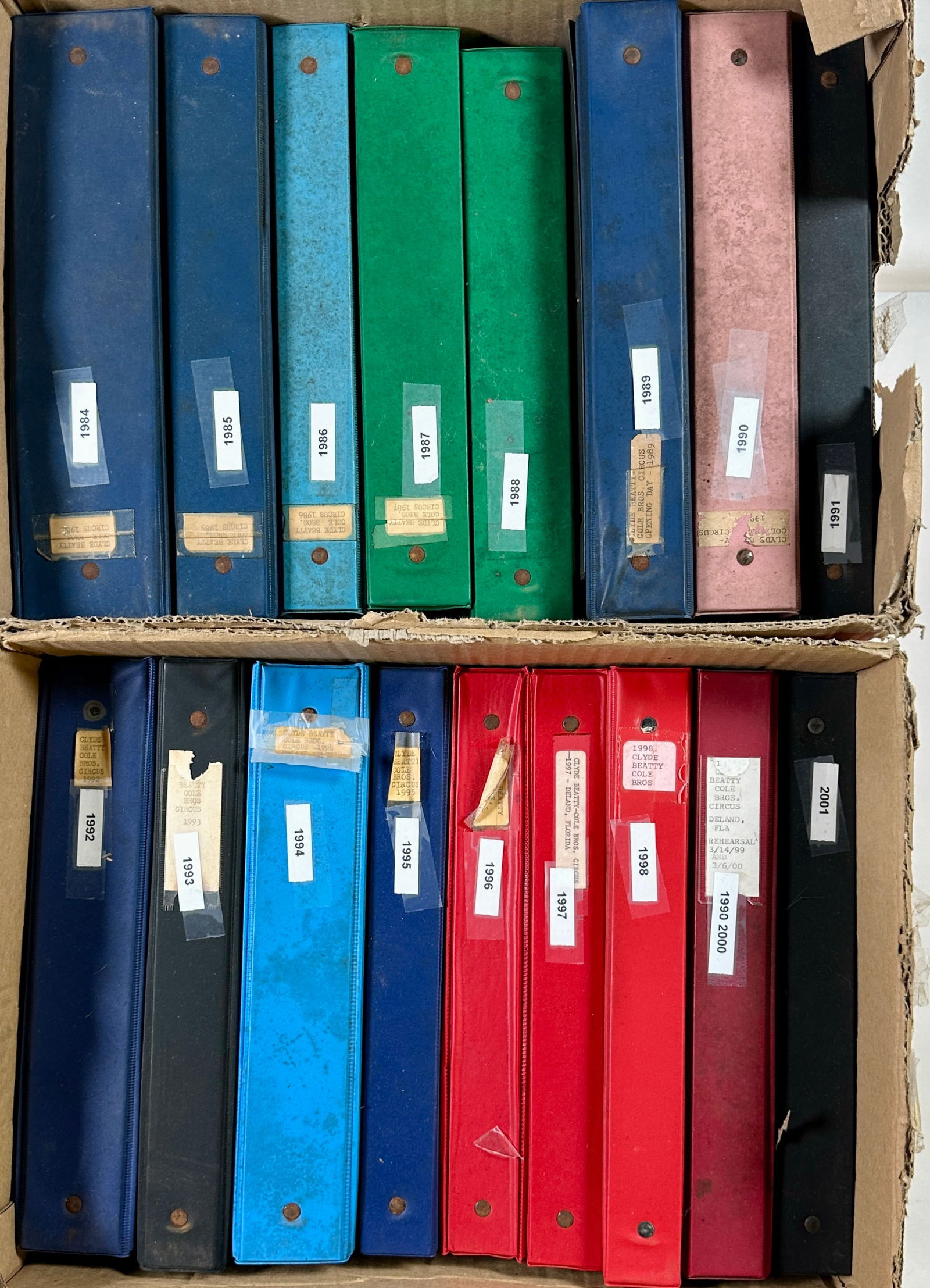 CLYDE BEATTY COLE BROS. ARCHIVE - JIM PARKER (1 of 3)