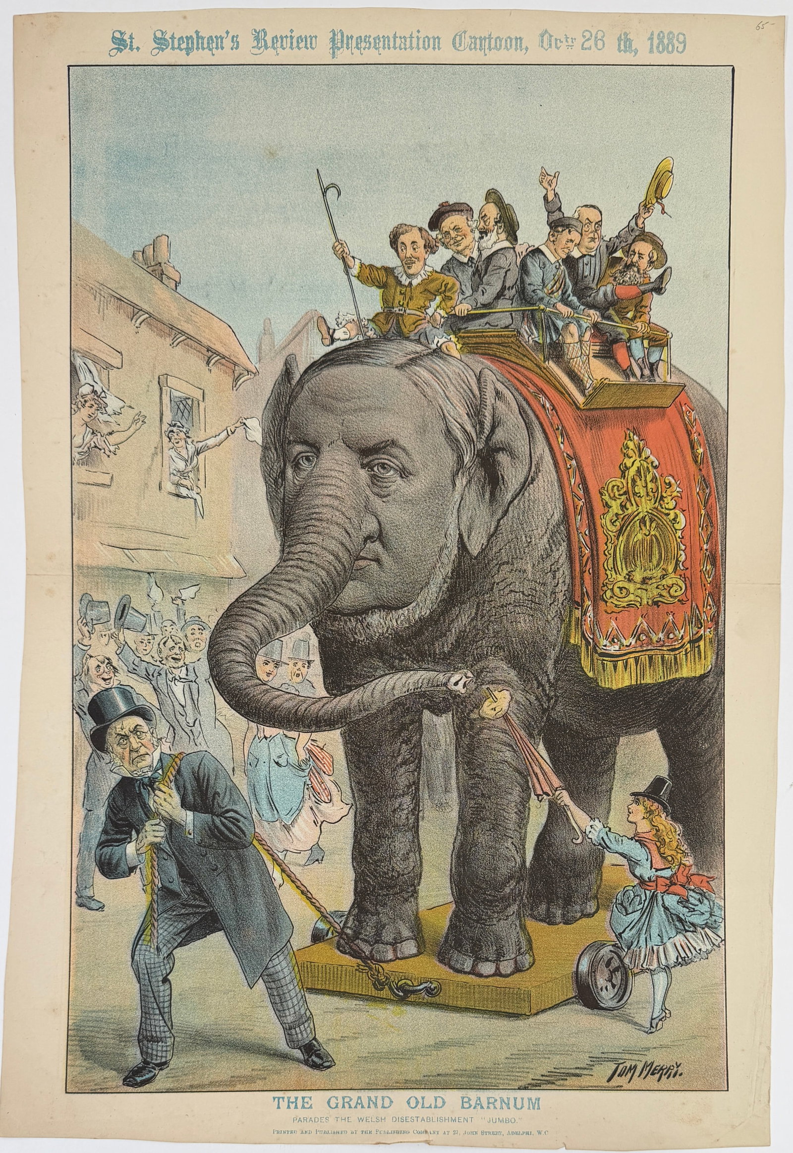 THE GRAND OLD BARNUM LITHOGRAPH (1 of 1)