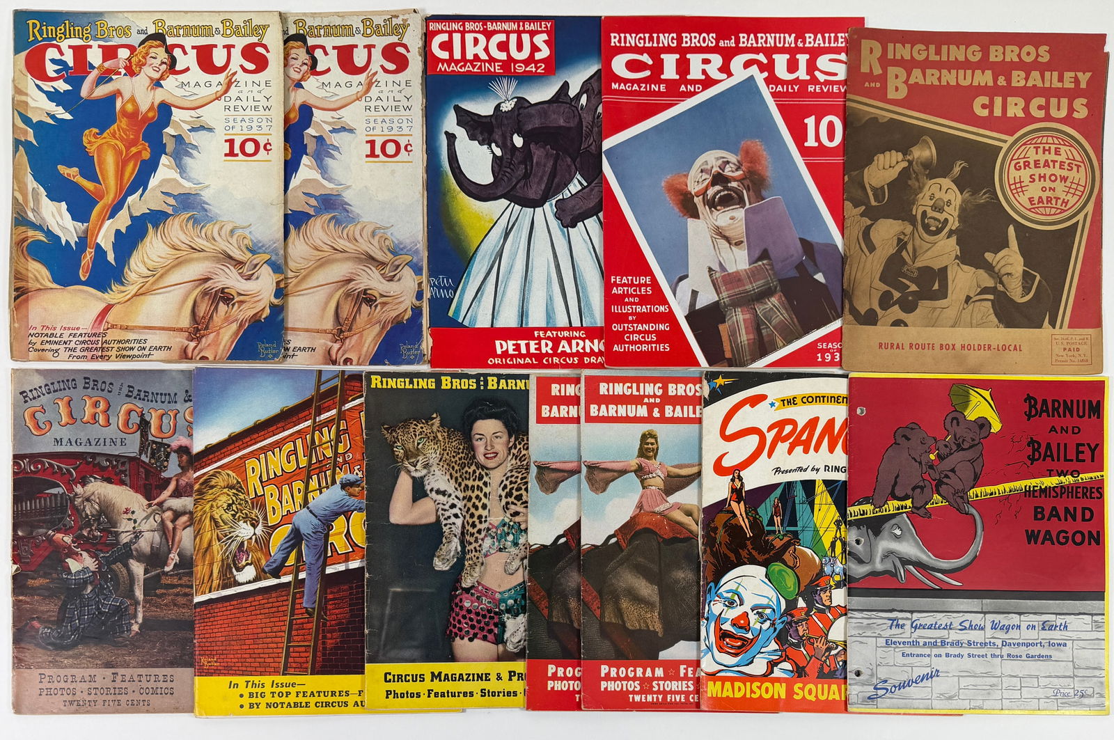 RINGLING BROS. BARNUM BAILEY CIRCUS PROGRAMS (1 of 1)