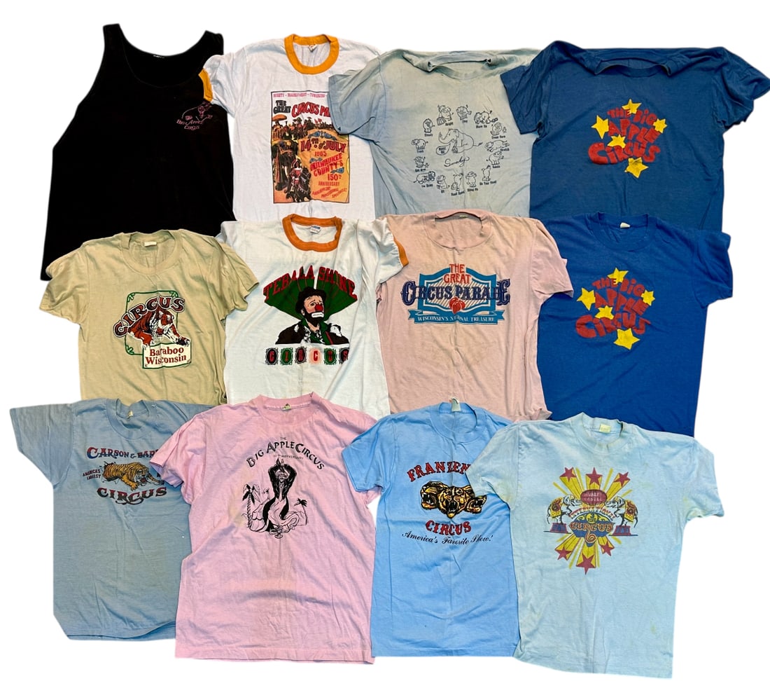 VINTAGE CIRCUS T-SHIRTS (1 of 1)